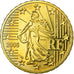 France, 10 Euro Cent, 2006, BE, MS(65-70), Brass, KM:1285