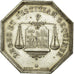 France, Token, Notary, AU(55-58), Silver, Lerouge:85