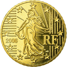 France, 50 Euro Cent, 2006, BE, MS(65-70), Brass, KM:1287