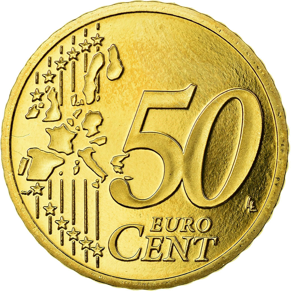 France, 50 Euro Cent, 2006, BE, MS(65-70), Brass, KM:1287