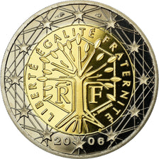 France, 2 Euro, 2006, BE, MS(65-70), Bi-Metallic, KM:1289