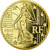 France, 50 Euro Cent, 2012, BE, MS(65-70), Brass, KM:1412