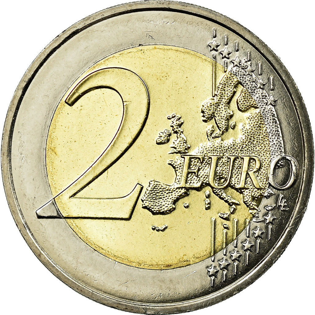 Monaco, 2 Euro, Prince Albert, 2012, AU(55-58), Bi-Metallic, KM:195