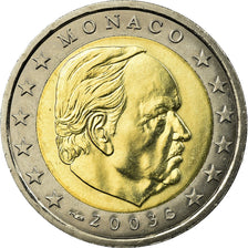 Monaco, 2 Euro, Prince Rainier III, 2003, SUP, Bi-Metallic, KM:174