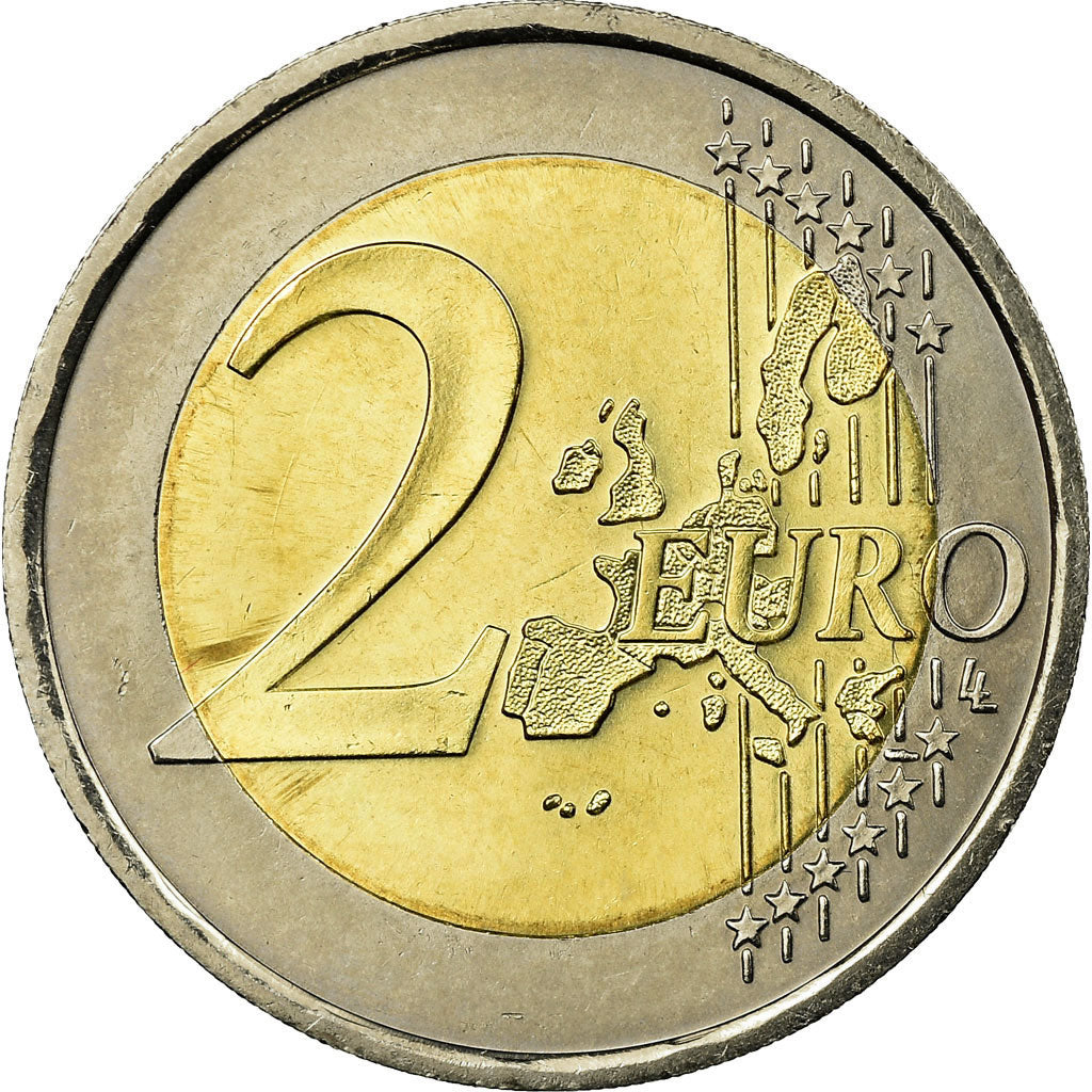 Monaco, 2 Euro, Prince Rainier III, 2003, AU(55-58), Bi-Metallic, KM:174