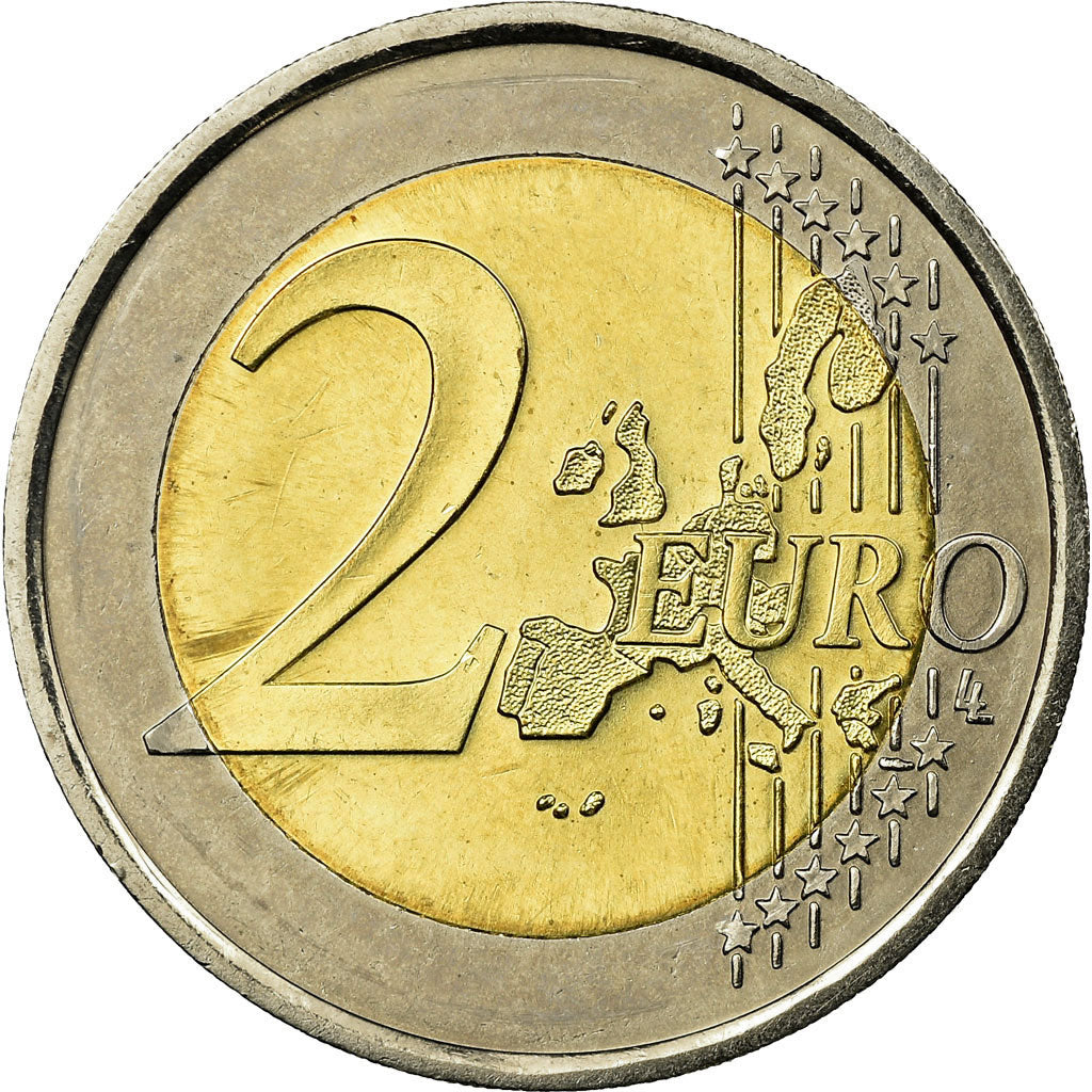 Monaco, 2 Euro, Prince Rainier III, 2003, AU(55-58), Bi-Metallic, KM:174