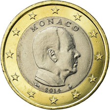 Monaco, Euro, Prince Albert, 2014, UNZ, Bi-Metallic