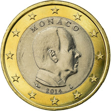 Monaco, Euro, Prince Albert, 2014, AU(55-58), Bi-Metallic