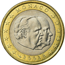 Mónaco, Euro, Prince Rainier et Prince Albert, 2003, EBC, Bimetálico, KM:173
