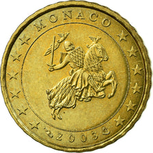 Monaco, 10 Euro Cent, 2003, AU(55-58), Brass, KM:170