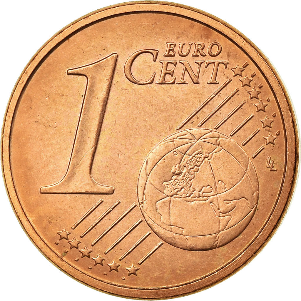 PAŃSTWO WATYKAŃSKIE, Euro Cent, 2002, Rome, MS(63), Miedź platerowana stalą
