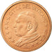 Cité du Vatican, 2 Euro Cent, 2002, SPL, Copper Plated Steel, KM:342