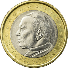 VATICAN CITY, Euro, 2002, MS(63), Bi-Metallic, KM:347