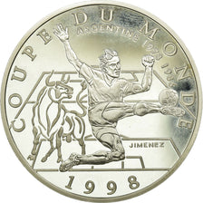 Moeda, França, Coupe du Monde - Argentine, 10 Francs, 1997, Paris, BE