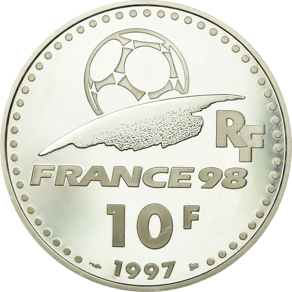 Moeda, França, Coupe du Monde - Argentine, 10 Francs, 1997, Paris, BE