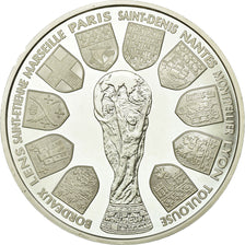 Münze, Frankreich, Coupe du Monde -  Les Stades, 10 Francs, 1998, Paris, BE