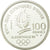 Moneda, Francia, Patinage, 100 Francs, 1989, BE, EBC, Plata, KM:972, Gadoury:C3