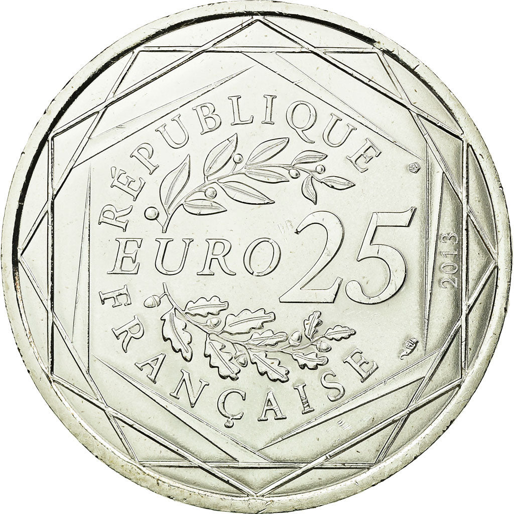 Frankreich, 25 Euro, Laicité, 2013, UNZ, Silber
