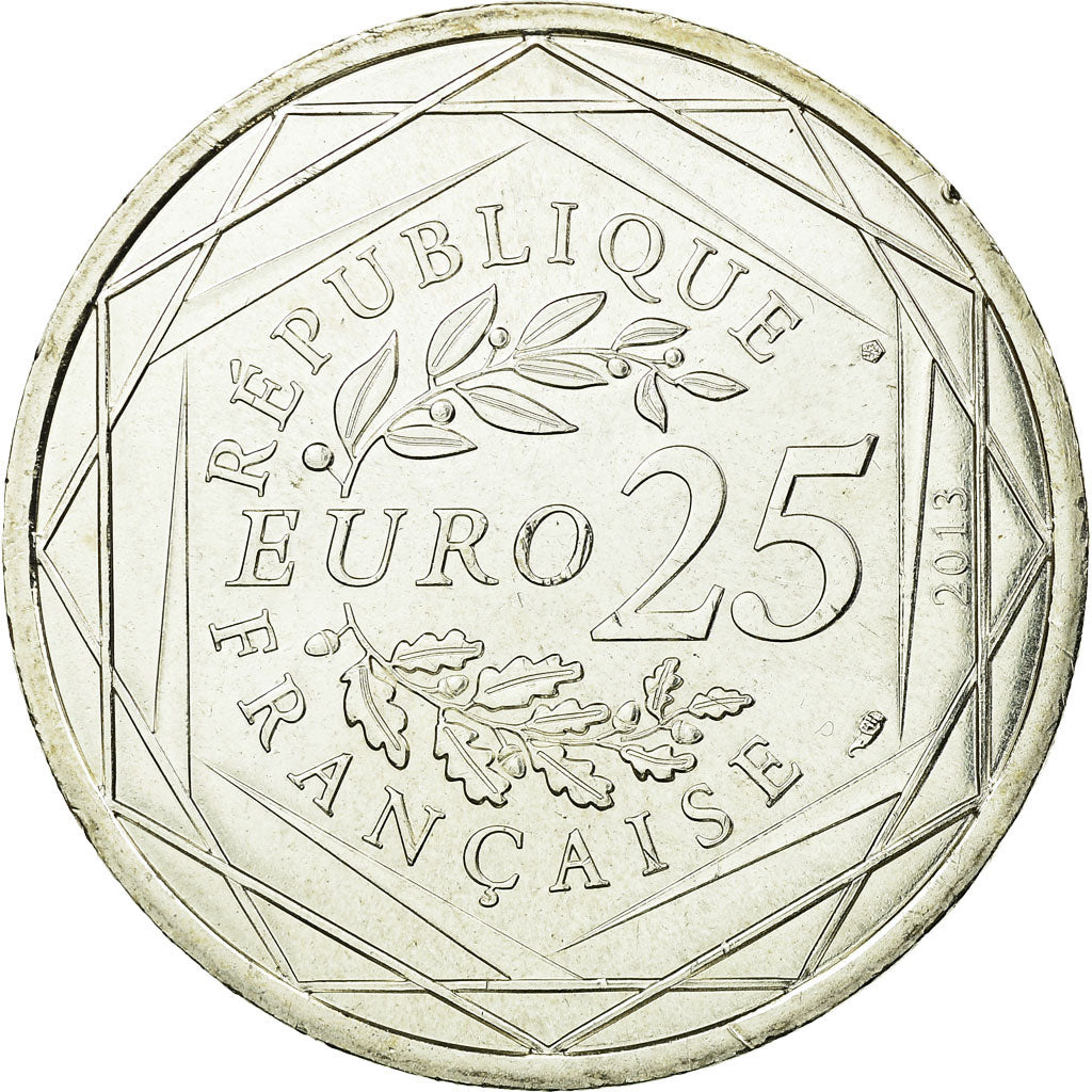 Francia, 25 Euro, Respect, 2013, SPL, Argento