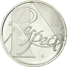 France, 25 Euro, Respect, 2013, MS(63), Silver