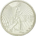 France, Semeuse, 25 Euro, 2009, MS(63), Silver, KM:1581