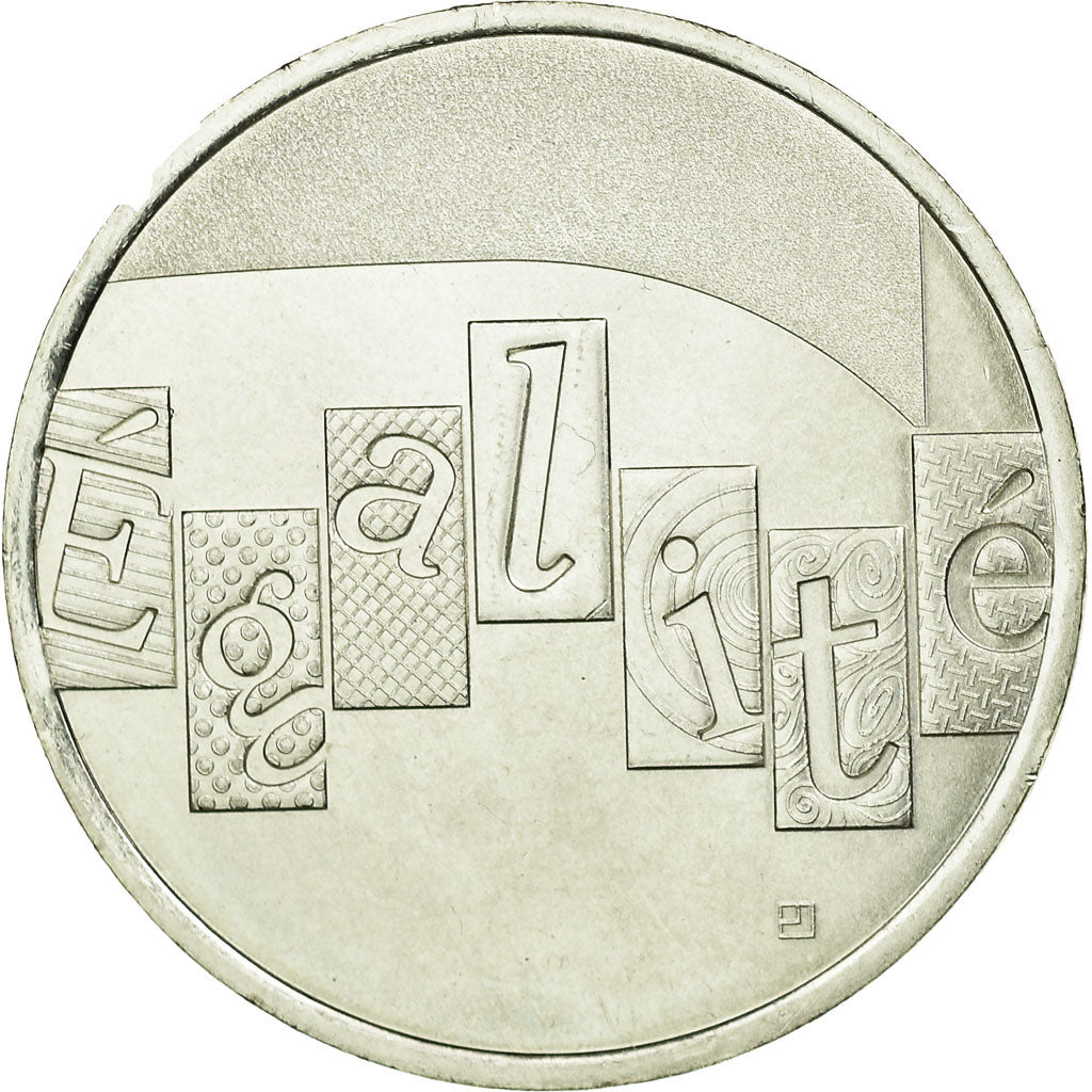 France, 5 Euro, Egalité, 2013, MS(63), Silver