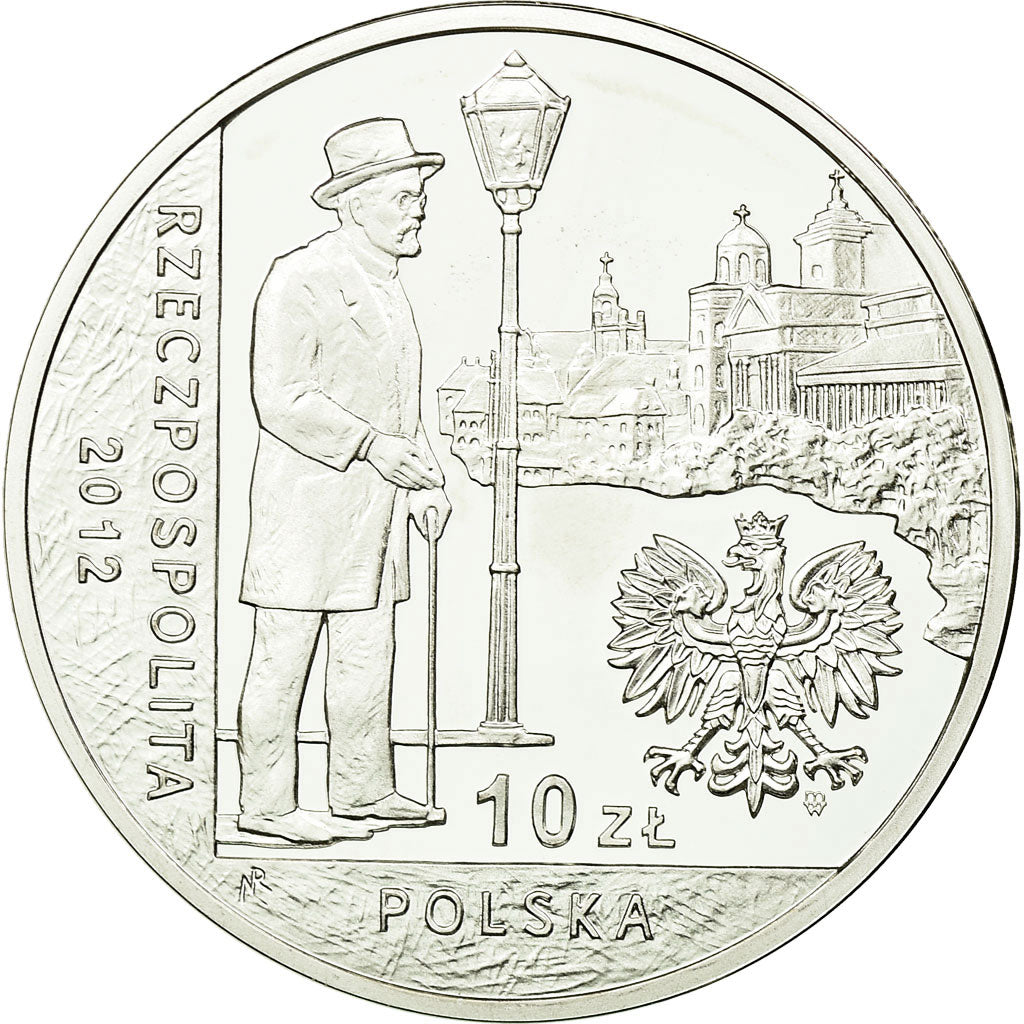 Monnaie, Pologne, 10 Zlotych, 2012, Warsaw, BE, FDC, Argent, KM:839