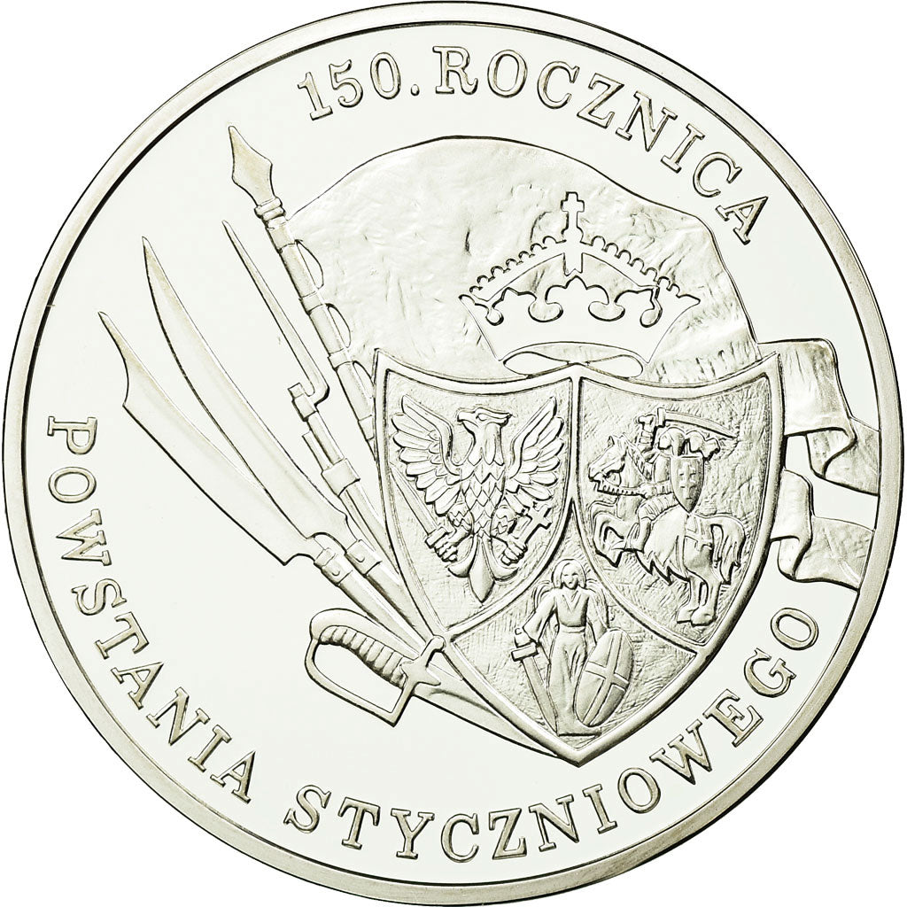 Coin, Poland, 10 Zloty, 2013, Warsaw, BE, MS(65-70), Silver, KM:851