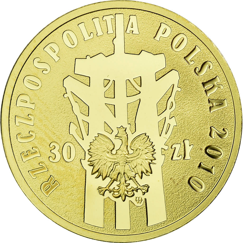Monnaie, Pologne, 30 Zlotych, 2010, Warsaw, BE, FDC, Or, KM:739