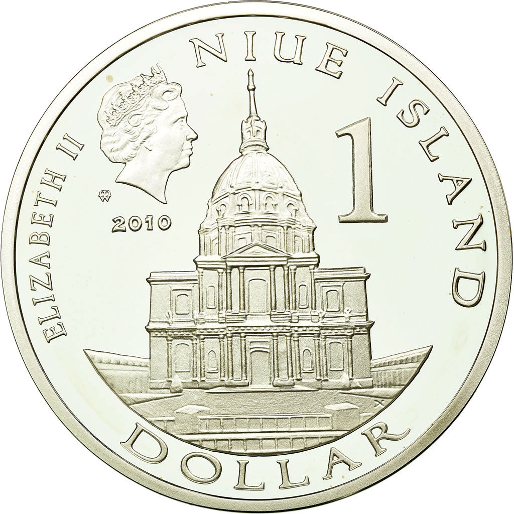 Monnaie, Niue, Elizabeth II, Napoléon Bonaparte, Dollar, 2010, New Zealand, BE