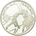 Coin, France, Free-style skier, 100 Francs, 1990, BE, MS(65-70), Silver, KM:983