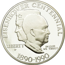 Moneta, USA, Eisenhower centennial, Dollar, 1990, U.S. Mint, Philadelphia