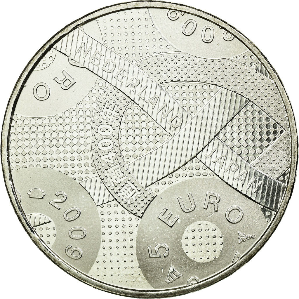 Netherlands, 5 Euro, 2009, Proof, MS(65-70), Silver, KM:287