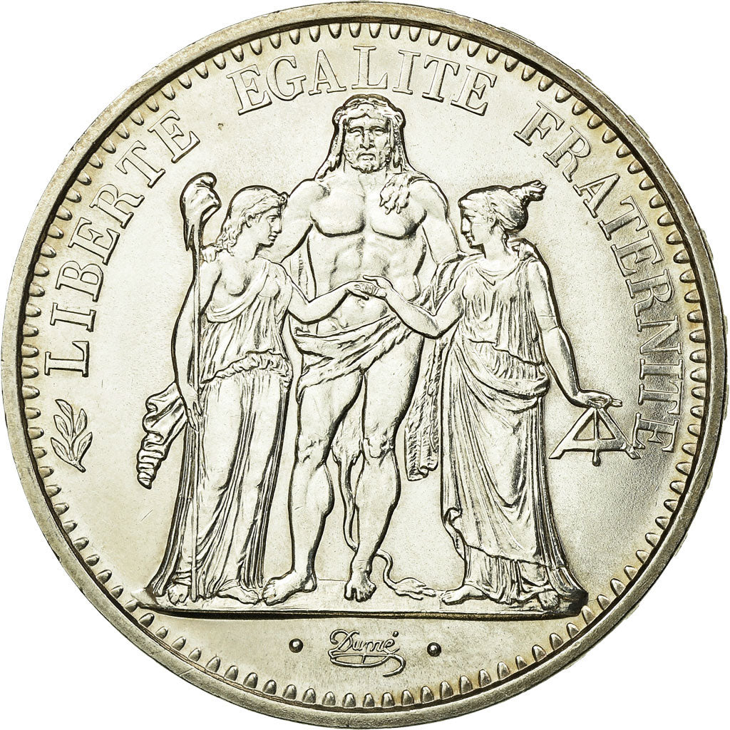 Moneta, Francia, Hercule, 10 Francs, 1973, Paris, SPL-, Argento, KM:932