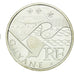 France, 10 Euro, Guyane, 2010, MS(63), Silver, Gadoury:EU399, KM:1654