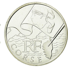 France, 10 Euro, Corse, 2010, MS(63), Silver, Gadoury:EU399, KM:1658