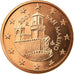 San Marino, 5 Euro Cent, 2007, MS(65-70), Copper Plated Steel, KM:442