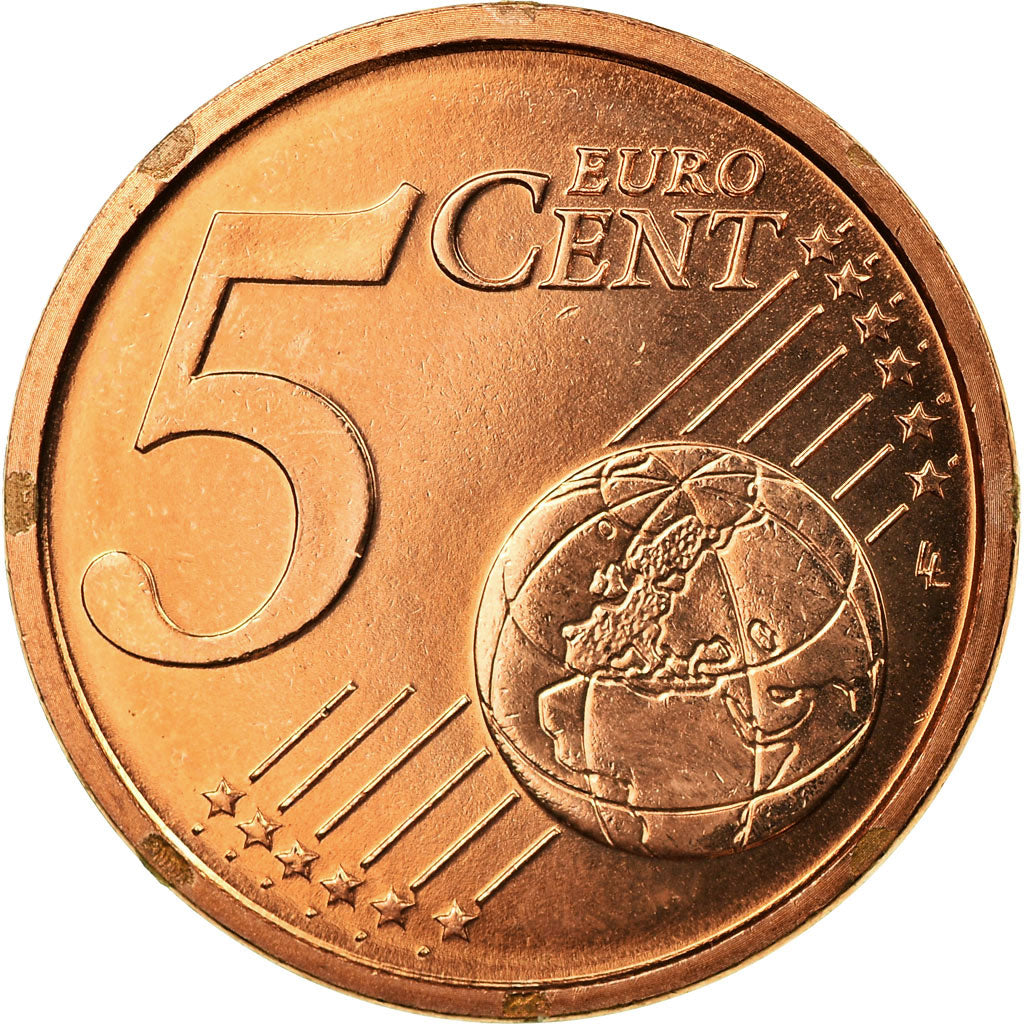 San Marino, 5 Euro Cent, 2007, MS(65-70), Copper Plated Steel, KM:442