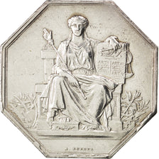 France, Token, Notary, AU(50-53), Silver, Lerouge:321