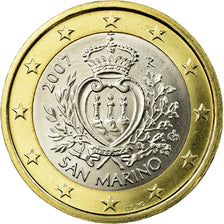 San Marino, Euro, 2007, MS(65-70), Bi-Metallic, KM:446