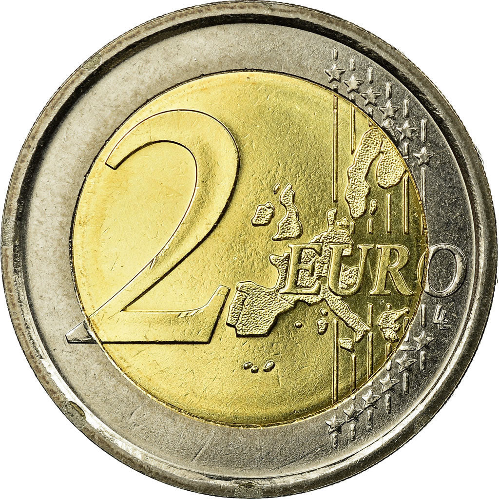 San Marino, 2 Euro, 2007, AU(55-58), Bi-Metallic, KM:447