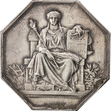 France, Notary, Token, AU(50-53), Silver, Lerouge #321, 19.54