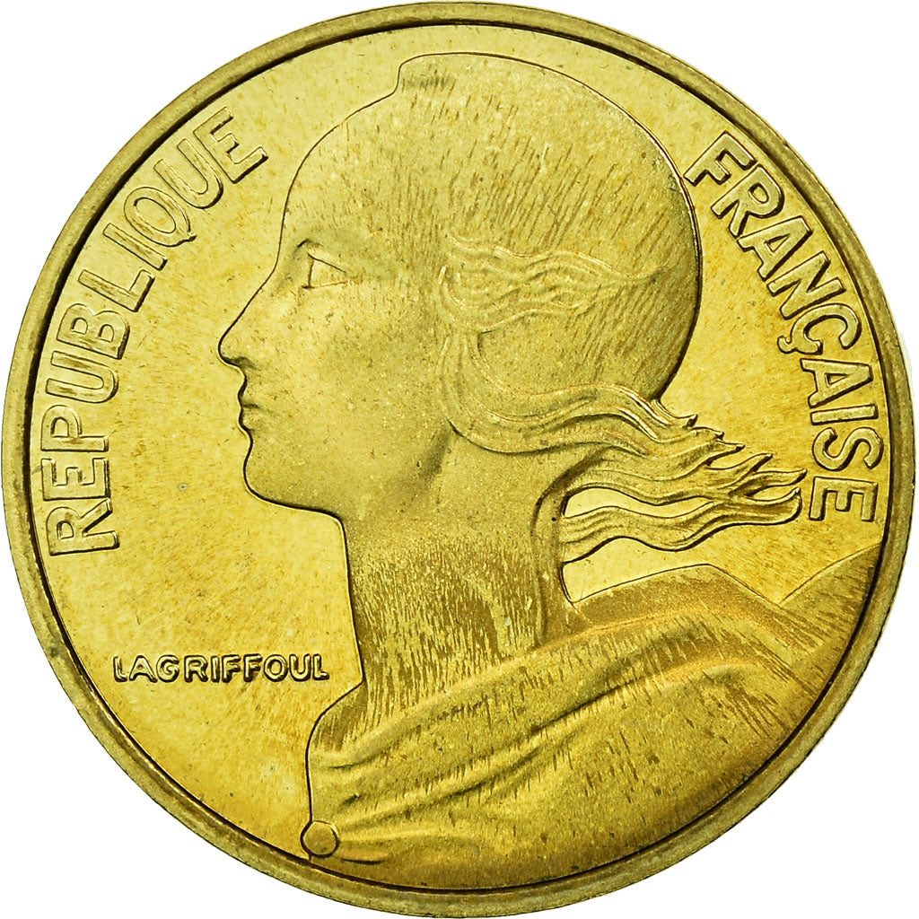 Coin, France, Marianne, 5 Centimes, 2001, Paris, BE, MS(65-70), Aluminum-Bronze