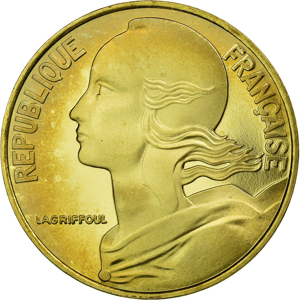 Münze, Frankreich, Marianne, 20 Centimes, 2001, Paris, BE, STGL