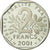 Moneta, Francia, Semeuse, 2 Francs, 2001, Paris, BE, FDC, Nichel, KM:942.2