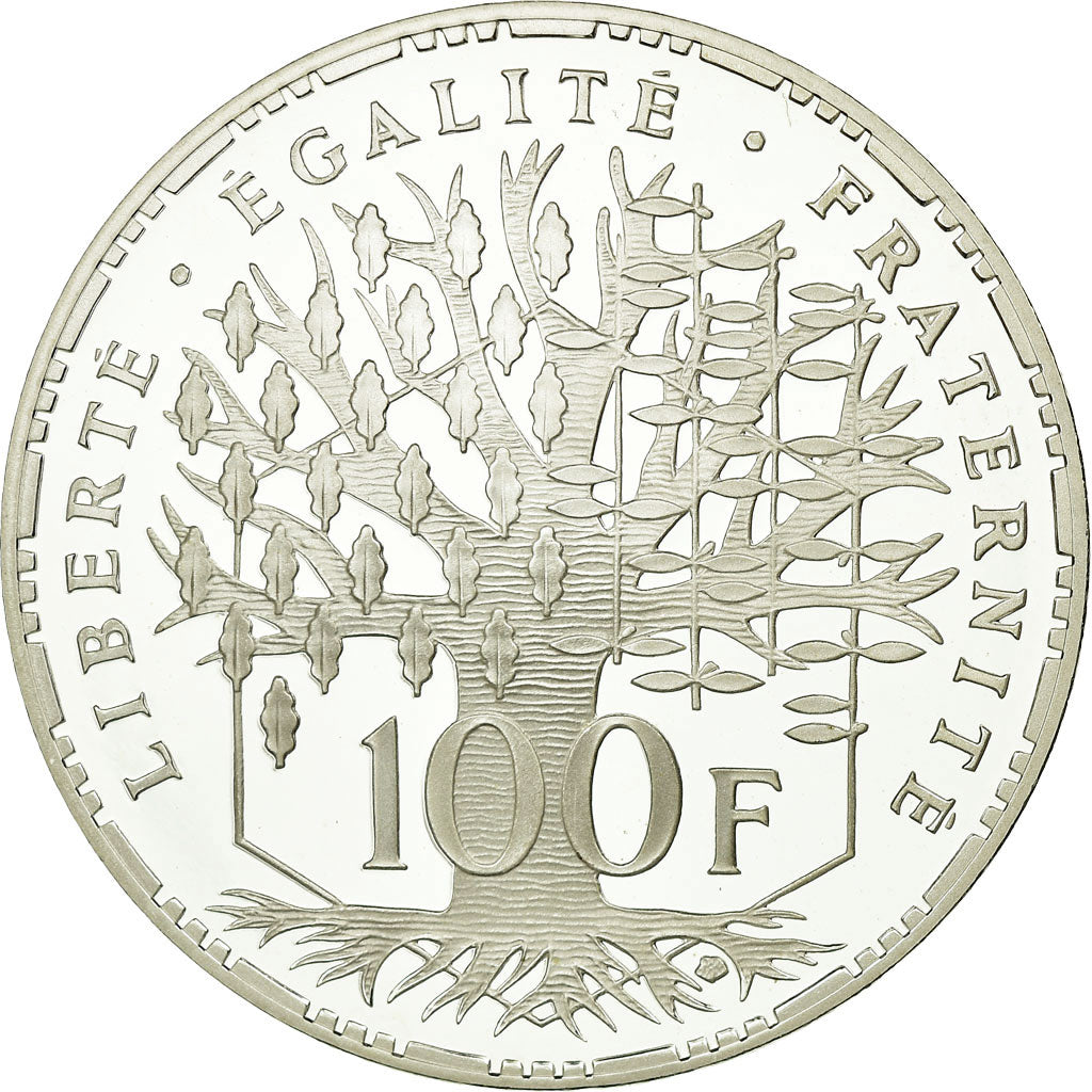 Coin, France, 100 Francs, 2001, BE, MS(65-70), Silver, Gadoury:898a