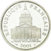 Moneta, Francja, 100 Francs, 2001, BE, MS(65-70), Srebro, Gadoury:898a