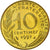 Moneda, Francia, Marianne, 10 Centimes, 1997, Paris, BE, FDC, Aluminio - bronce