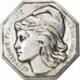 France, Notary, Token, AU(55-58), Silvered bronze, Lerouge #323, 16.08