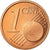 Francia, Euro Cent, 2004, BE, SC, Cobre chapado en acero, KM:1282